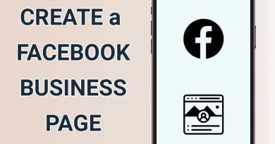 How to create a facebook business page