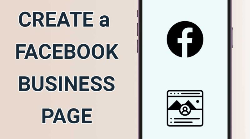 How to create a facebook business page